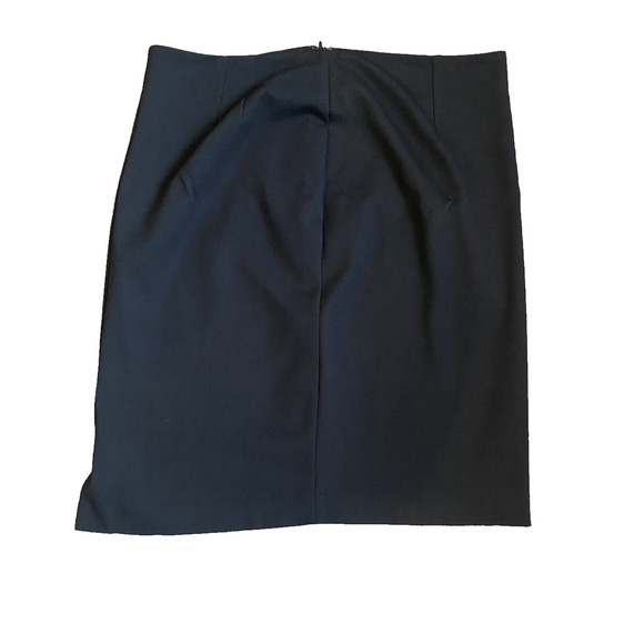 Chicos Womens Size US 10 Black Pencil Skirt A-Line Minimalist Career Office Work - Picture 1 of 10